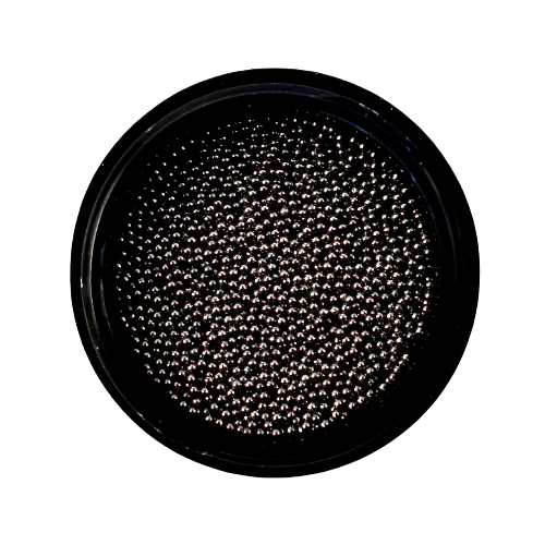 Caviar Beads Gun Metal Black 0.8