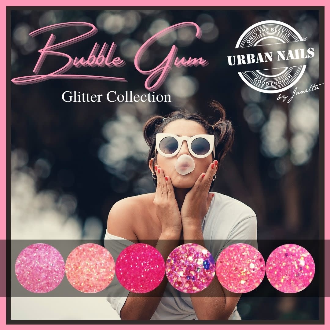 Glitter Collection Bubble Gum