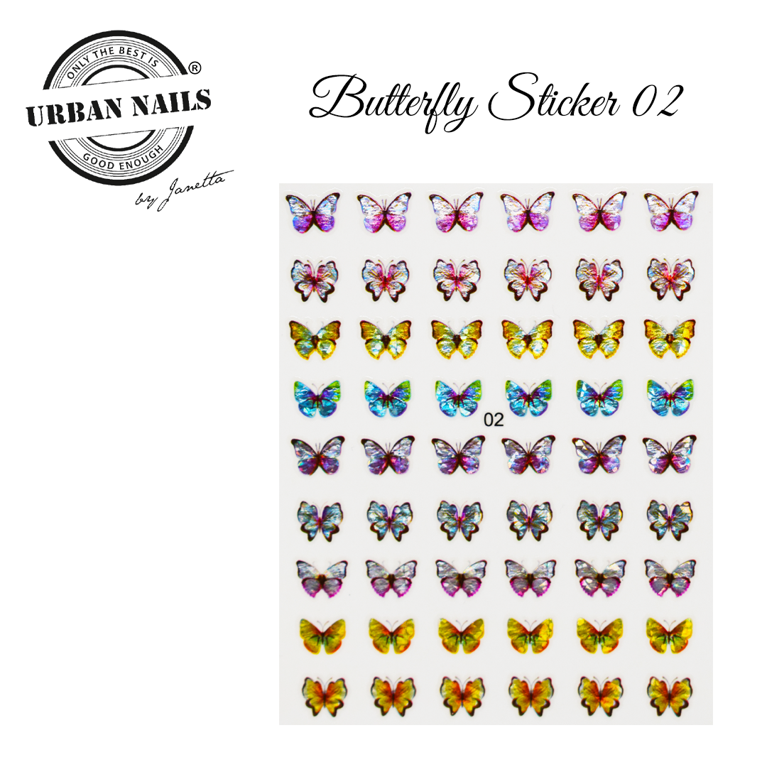 Butterfly Sticker 02