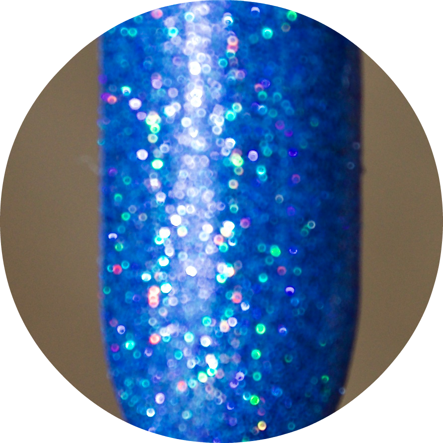 Unicorn Dust 19 Kobaltblauw Holo