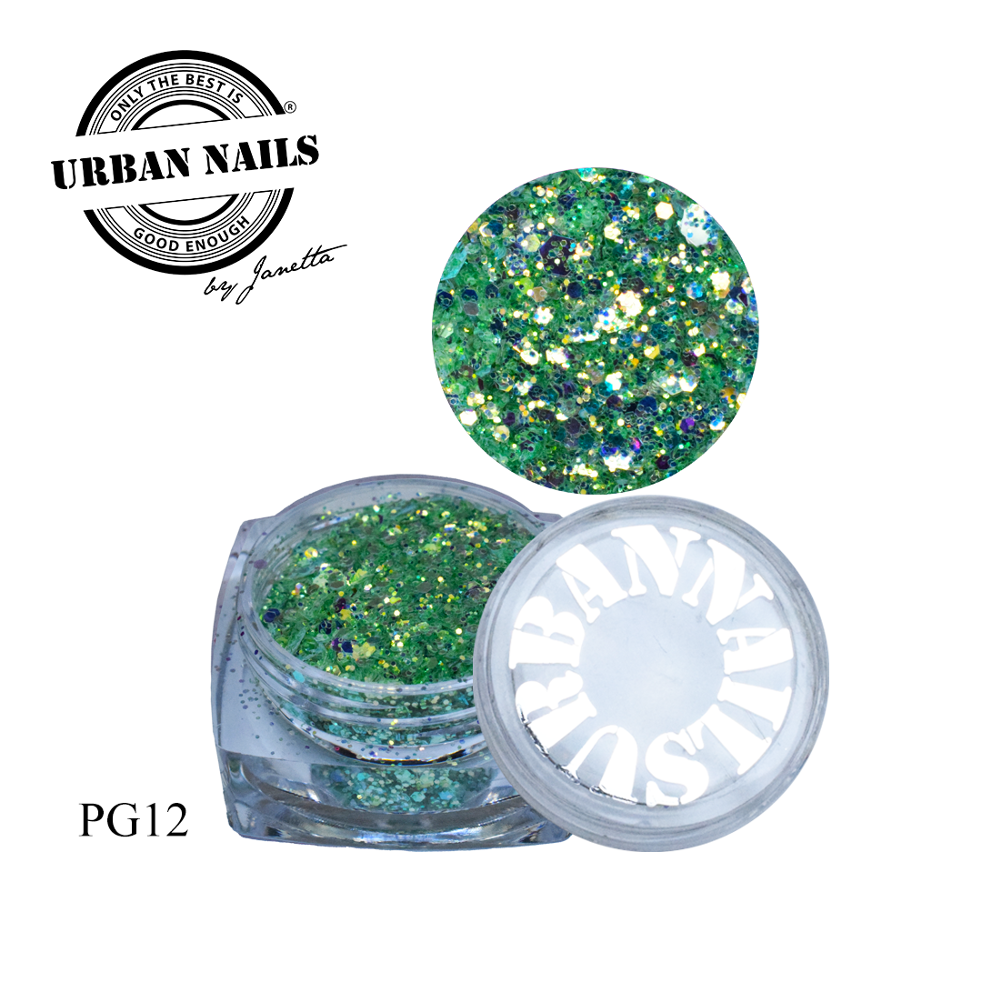 Urban Nails Pixie Glitter PG12 Groen