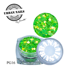 Urban Nails Pixie Glitter PG16 Groen Fel