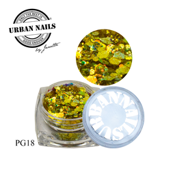 Urban Nails Pixie Glitter PG18 Goud