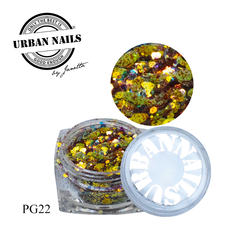 Urban Nails Pixie Glitter PG22 Goud