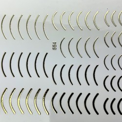 Nailart sticker I 08 Goud
