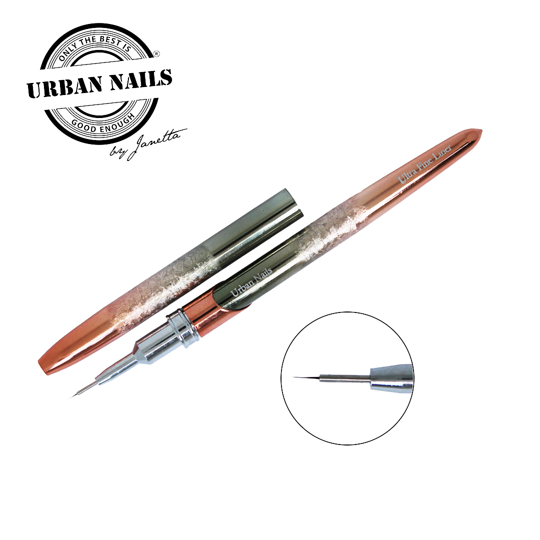 Urban Nails Penseel Rosegold 'Ultra Fine Liner'