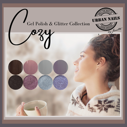 Gelpolish + Glitter Dust Collection 'Cozy'