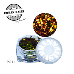 Urban Nails Pixie Glitter 31  Mix