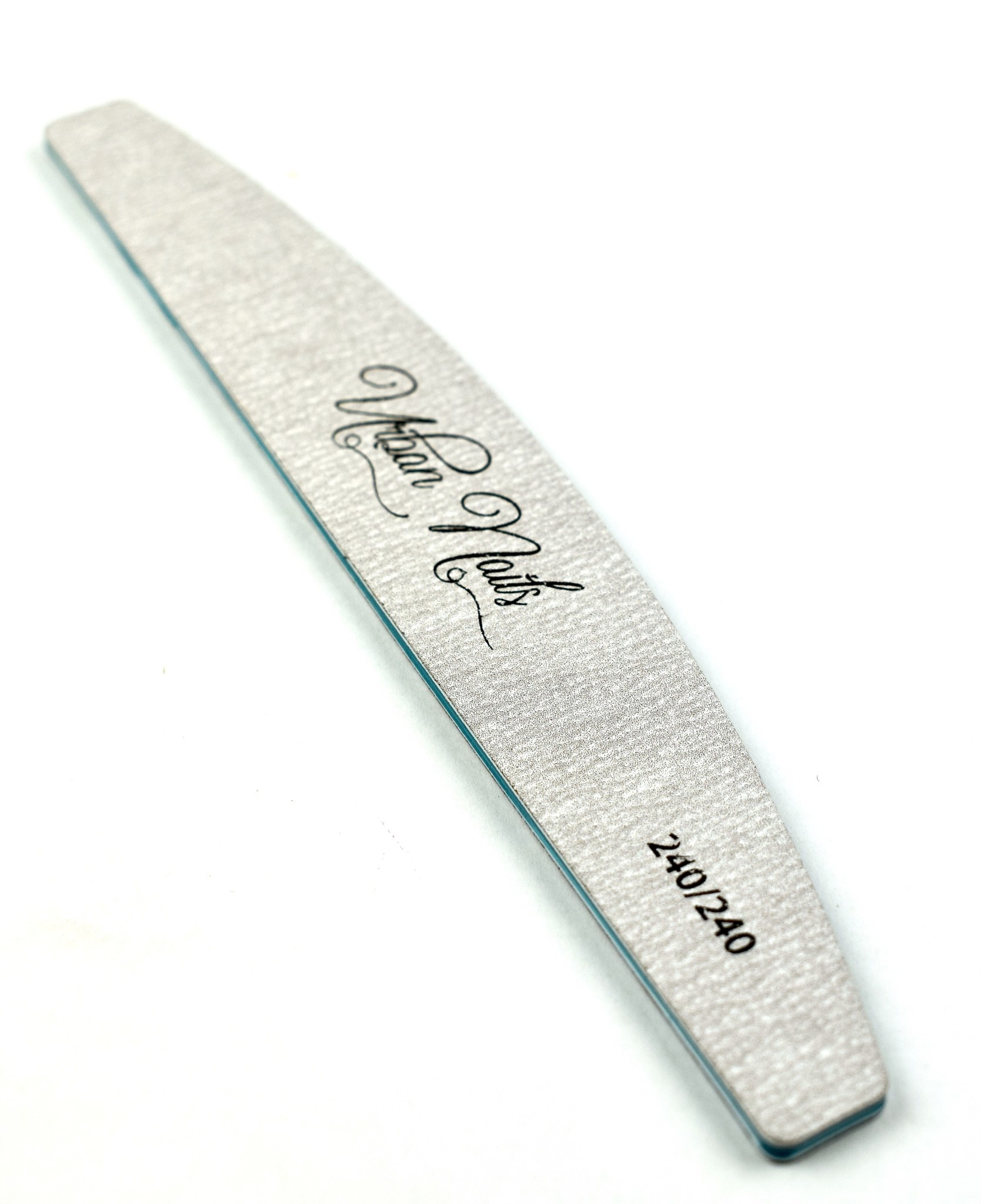 Half Moon Vijl 240 gritt turquoise