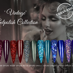 Be Jeweled Gelpolish Collection Vintage en passende Glitters