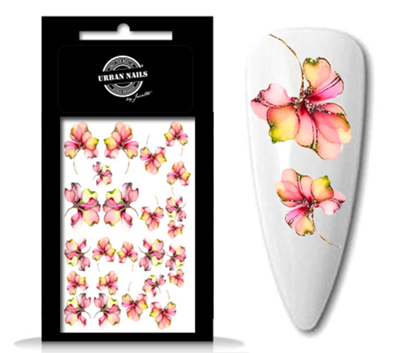 Urban Nails Flower Garden Waterdecal 05