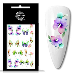 Urban Nails Flower Garden Waterdecal 08