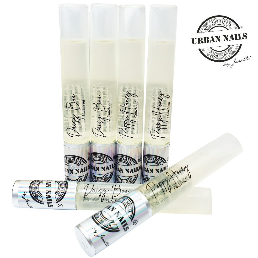 Urban Nails Cuticle oil  Daisy Boo & Poppy honey Sixpack - 10 ml