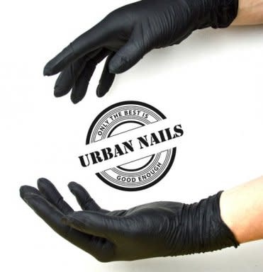 Handschoenen Zwart M 100 Stuks Black