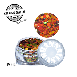 Urban Nails Pixie Glitter PG42 Oranje Chameleon