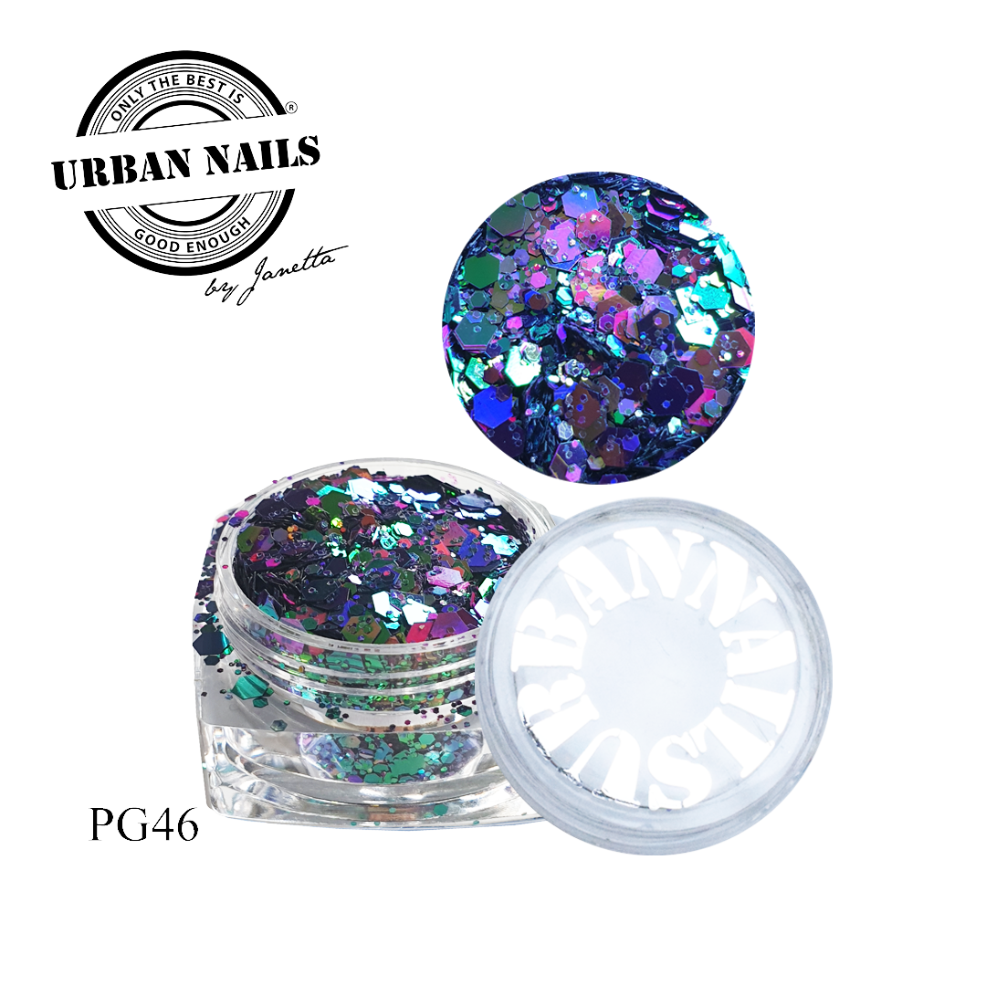 Urban Nails Pixie Glitter PG46 Groen