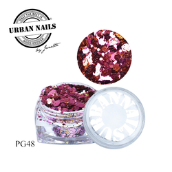 Urban Nails Pixie Glitter PG48  Zalmroze Chameleon