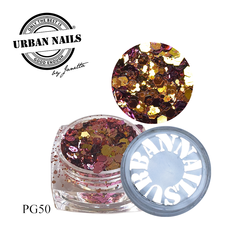 Urban Nails Pixie Glitter PG50 Zacht Roze Chameleon