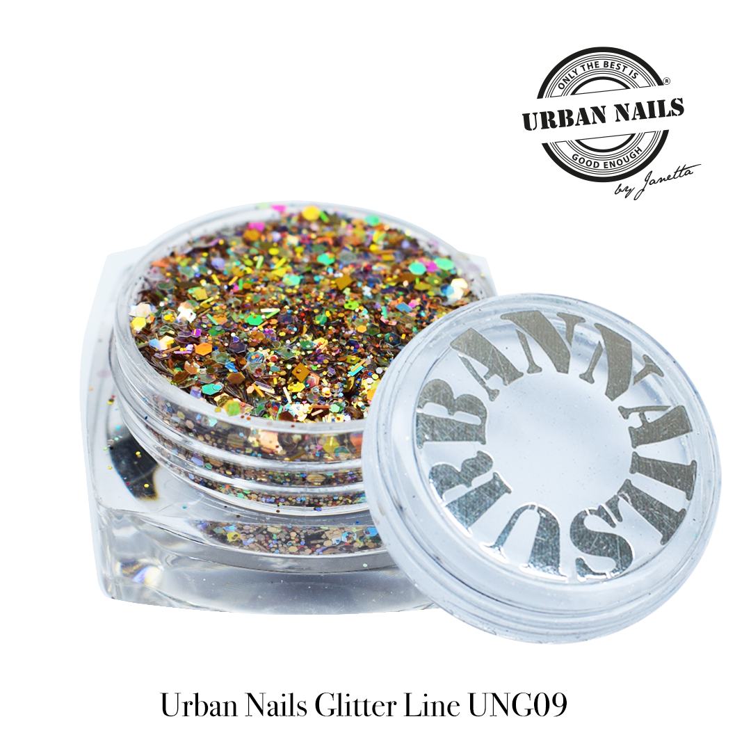 Urban Nails Glitter Line UNG 09 Goud
