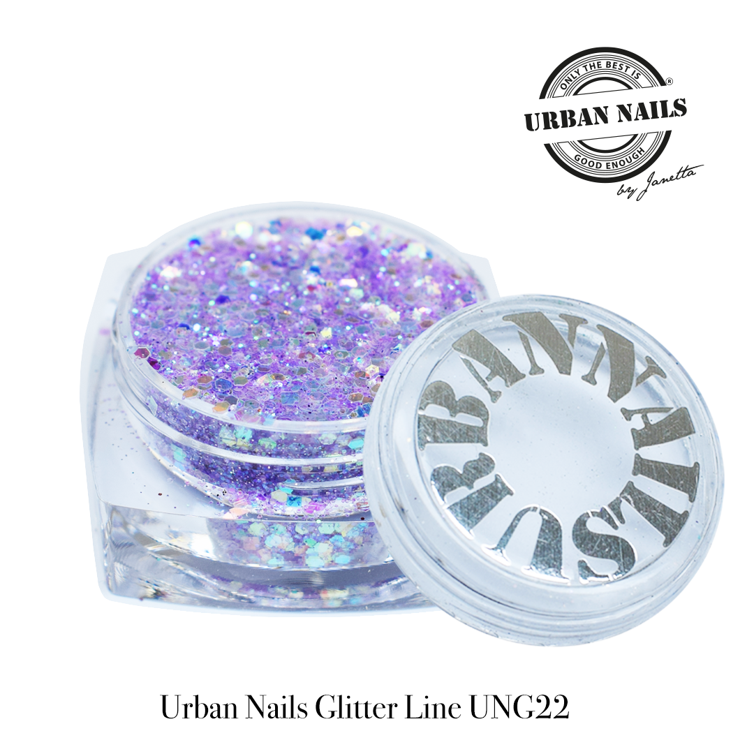 Urban Nails Glitter Line UNG 22 Lila