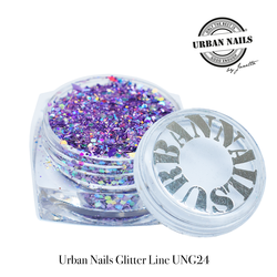 Urban Nails Glitter Line UNG 24 Paars Aubergine