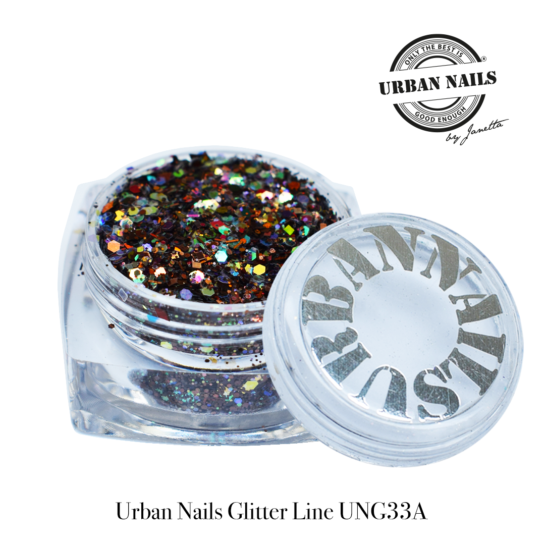 Urban Nails Glitter Line UNG 33-A Multi