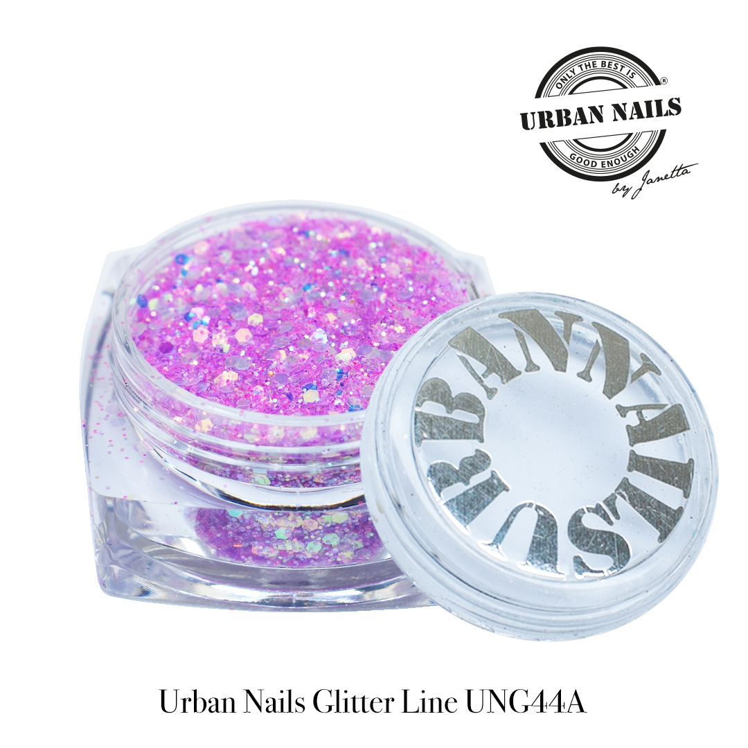 Urban Nails Glitter Line UNG 44 - A Paars Roze