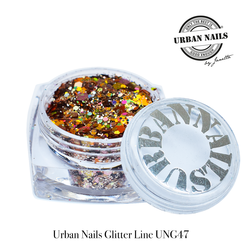 Urban Nails Glitter Line UNG 47 Koper Oranje