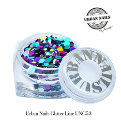 Urban Nails Glitter Line UNG 53 Paars Turquoise