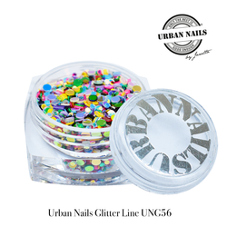 Urban Nails Glitter Line UNG 56 Carnaval Mix Groen