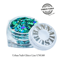 Urban Nails Glitter Line UNG 60 Petrol Groen