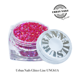 Urban Nails Glitter Line UNG 61- A Fuchsia Roze