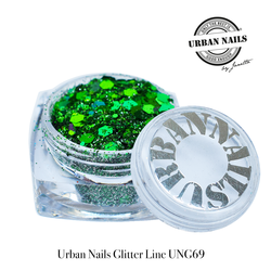 Urban Nails Glitter Line UNG 69 Groen Kerst