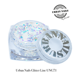 Urban Nails Glitter Line UNG 75 Wit Mermaid
