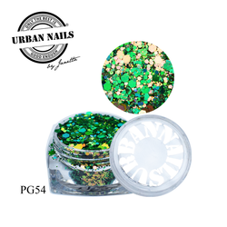 Urban Nails Pixie Glitter PG54 Groen