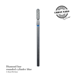 Diamond bur 'rounded cylinder' blue