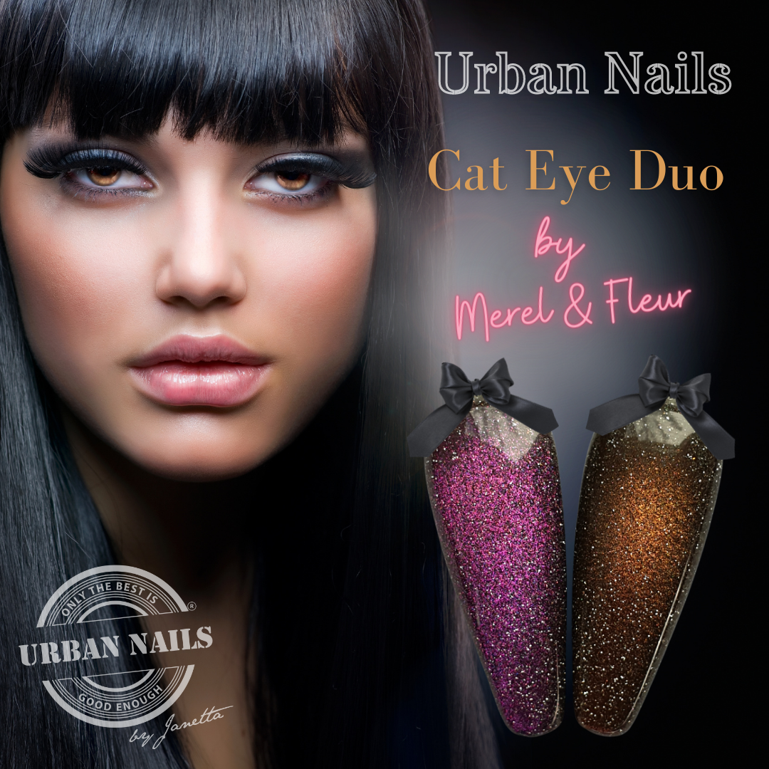 Be Jeweled Gelpolish Cat Eye Duo 'Merel & Fleur'