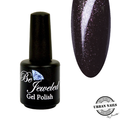 Be Jeweled distri choice 'Nikki' Paars Aubergine glitter