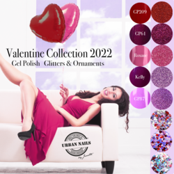 Be Jeweled Gelpolish Valentine + Glitter Collection