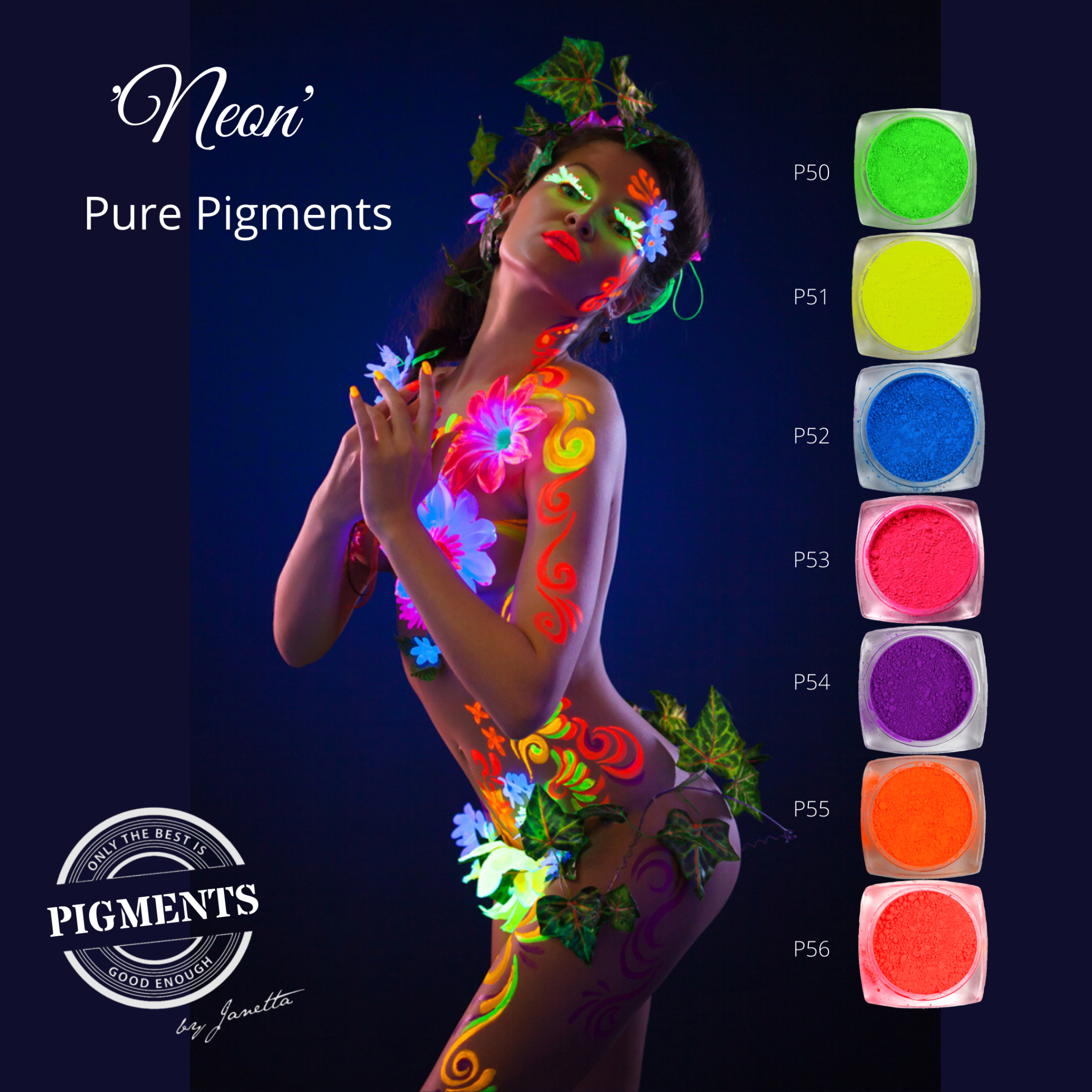 Limited Neon Pure Pigments Collection