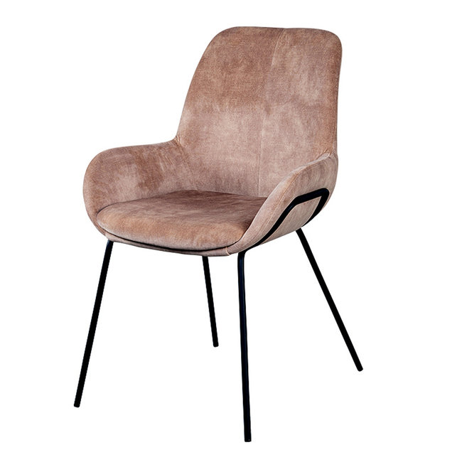 LifeStyle Stoel LIVINGSTON DINING CHAIR  Aquila liver