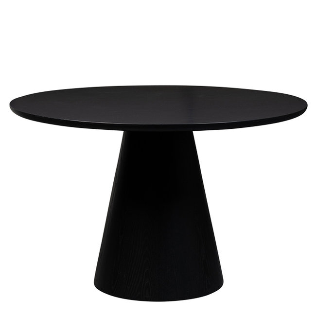 LifeStyle OHIO DINING TABLE ROUND Dark black