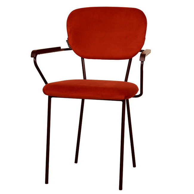 LifeStyle CLEVELAND DINING Armchair Brick Red