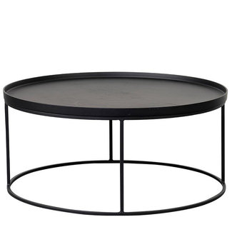 LifeStyle NORTHLAND COFFEE TABLE Black S Ø-88/H-40