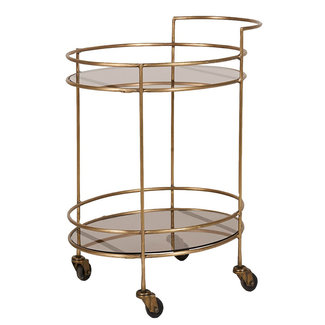 LifeStyle NOHA TROLLEY ANTIQUE GOLD
