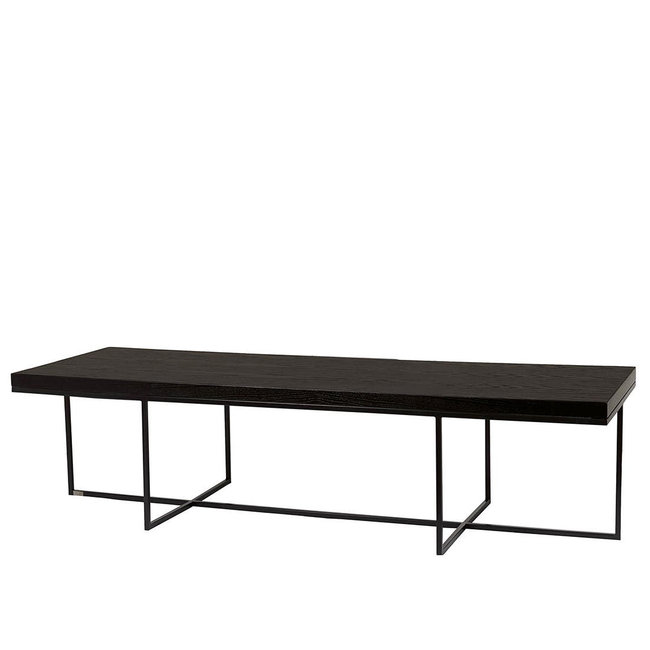 SALONTAFEL BURLINGTON zwart 180x60x38cm