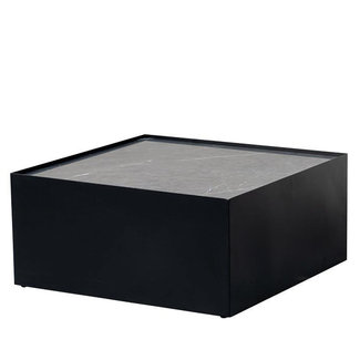 LifeStyle VIRGINIA COFFEE TABLE Square Black 70x70cm