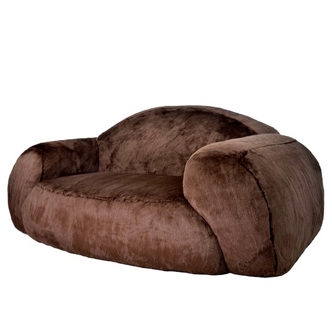 Hilsen SOFA VENETIË dark Brown Velvet