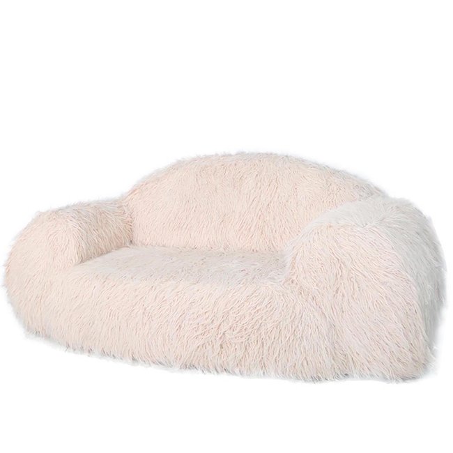 SOFA ALASKA lichte zandkleur (vacht langharig)