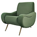 FURNITURE ARMCHAIR ELEGANTE Green Velvet